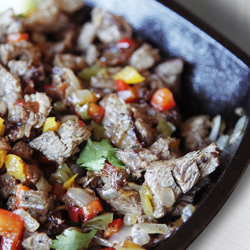Beef and Chorizo Parrillada Tacos