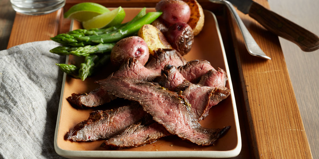 Chipotle-Marinated Beef Flank Steak