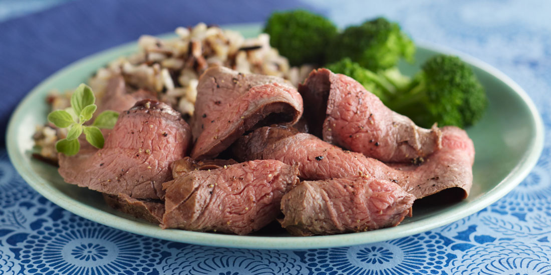 Wine-Marinated Grilled Flank Steak