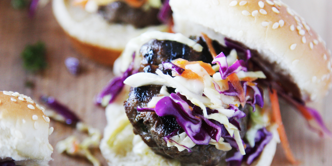 Jamaican Jerk Beef Sliders